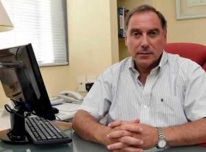 Dr. Abel Freidemberg, Director del Ministerio de Salud en el Sur.