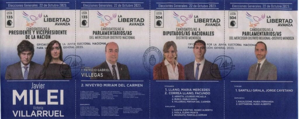 Estas Son Las Boletas Oficializadas Para Las Elecciones Presidenciales