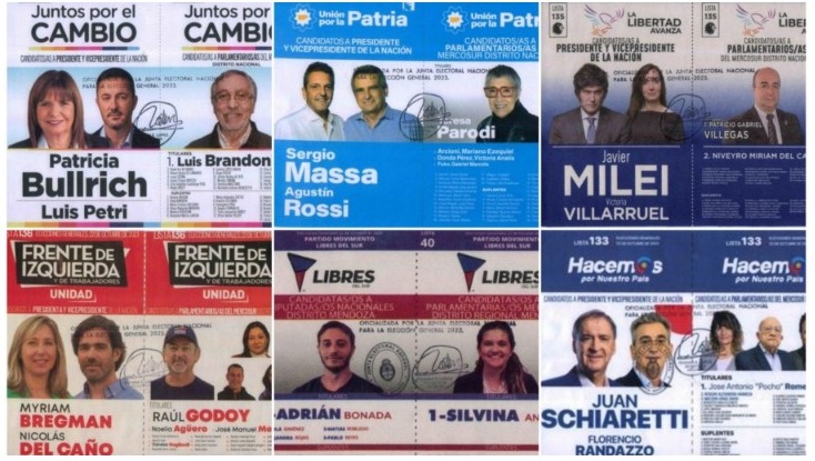 Estas Son Las Boletas Oficializadas Para Las Elecciones Presidenciales